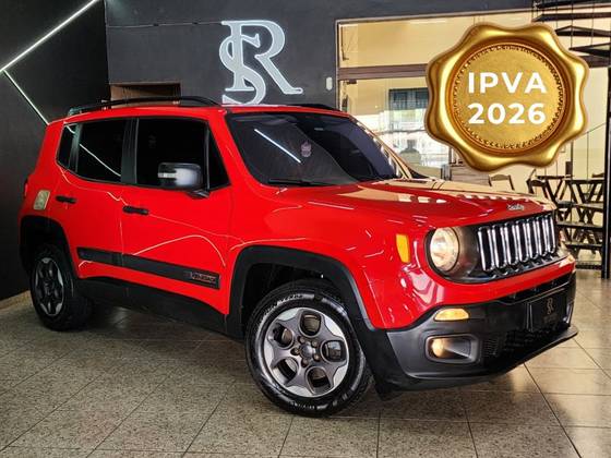 JEEP RENEGADE 1.8 16V FLEX SPORT 4P MANUAL JEEP RENEGADE 1.8 16V FLEX SPORT 4P MANUAL